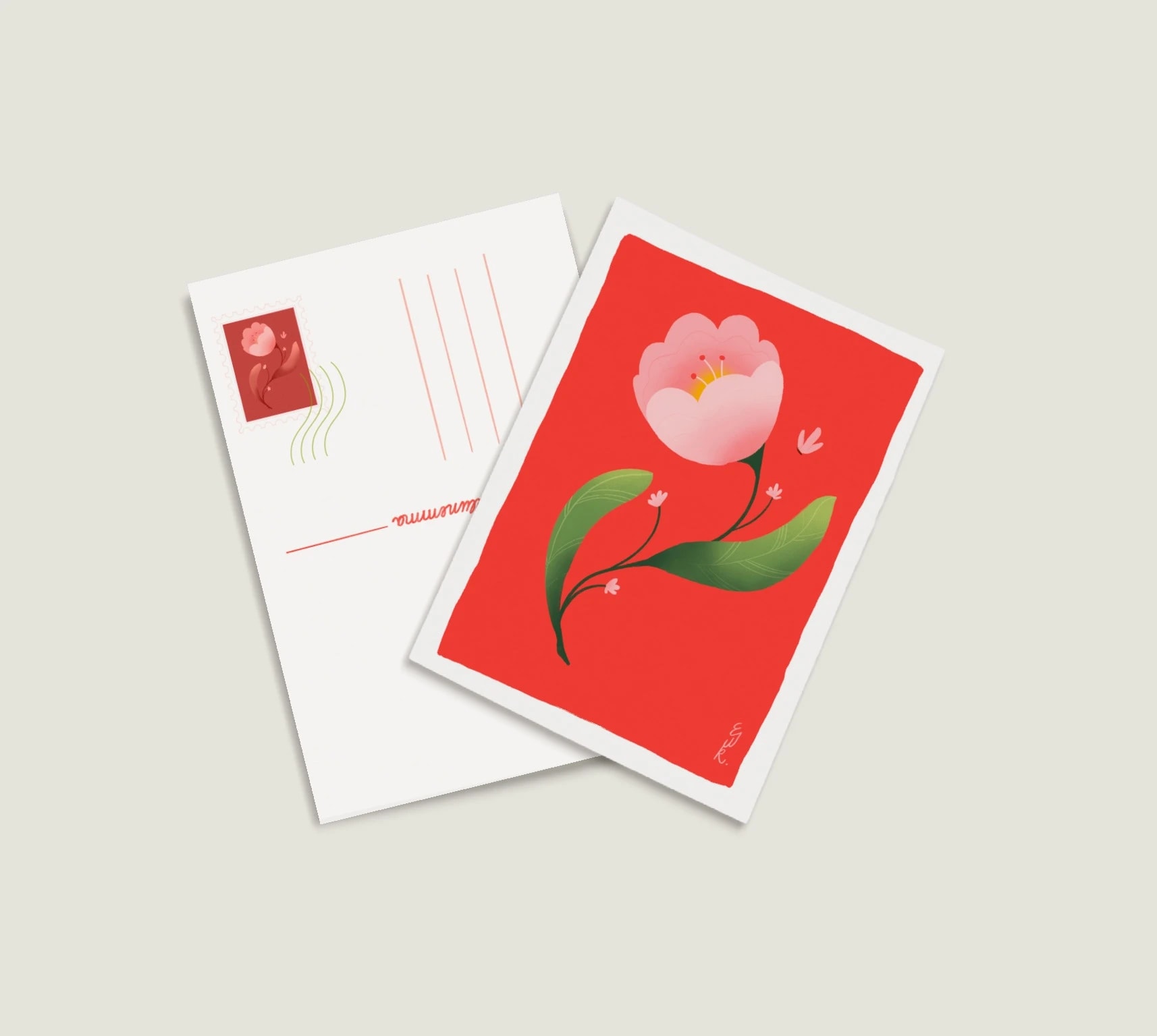 Carte Fleur