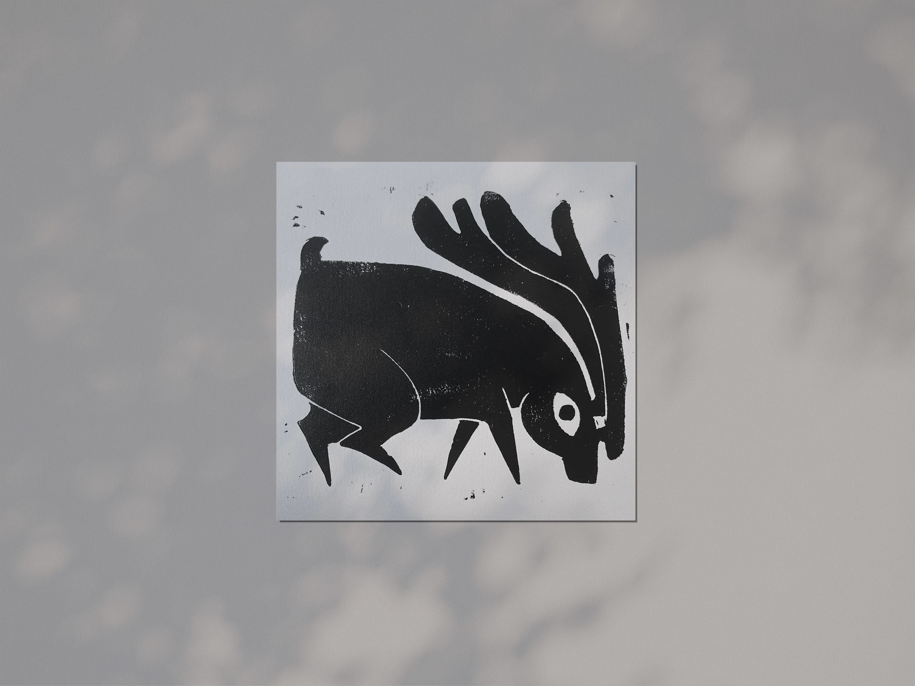 Gravure Cerf