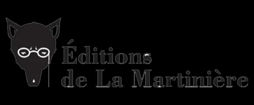 Logo des Éditions de La Martinière représentant un loup avec des lunettes.
