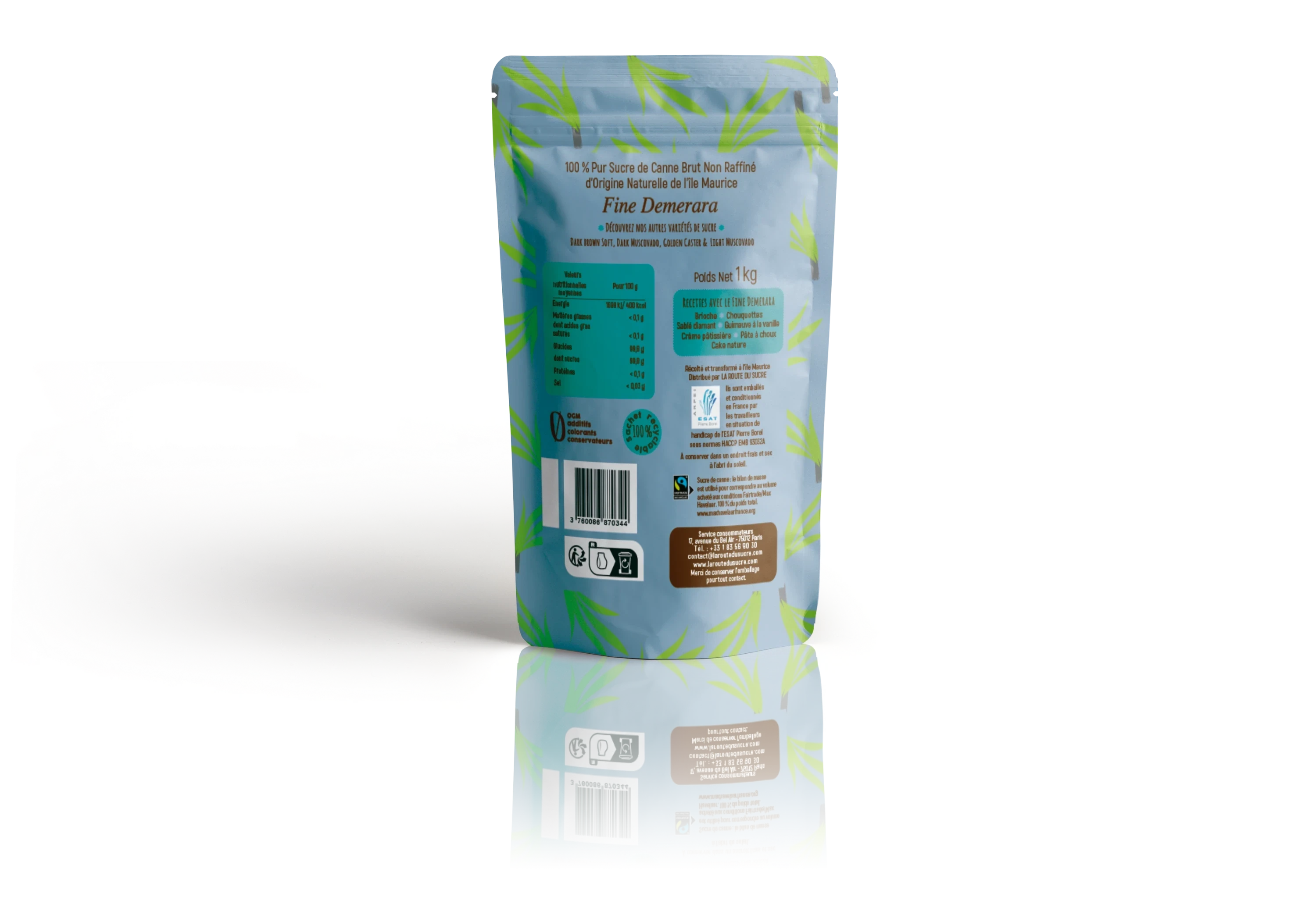 Fine Demerara - Paquet de 1kg