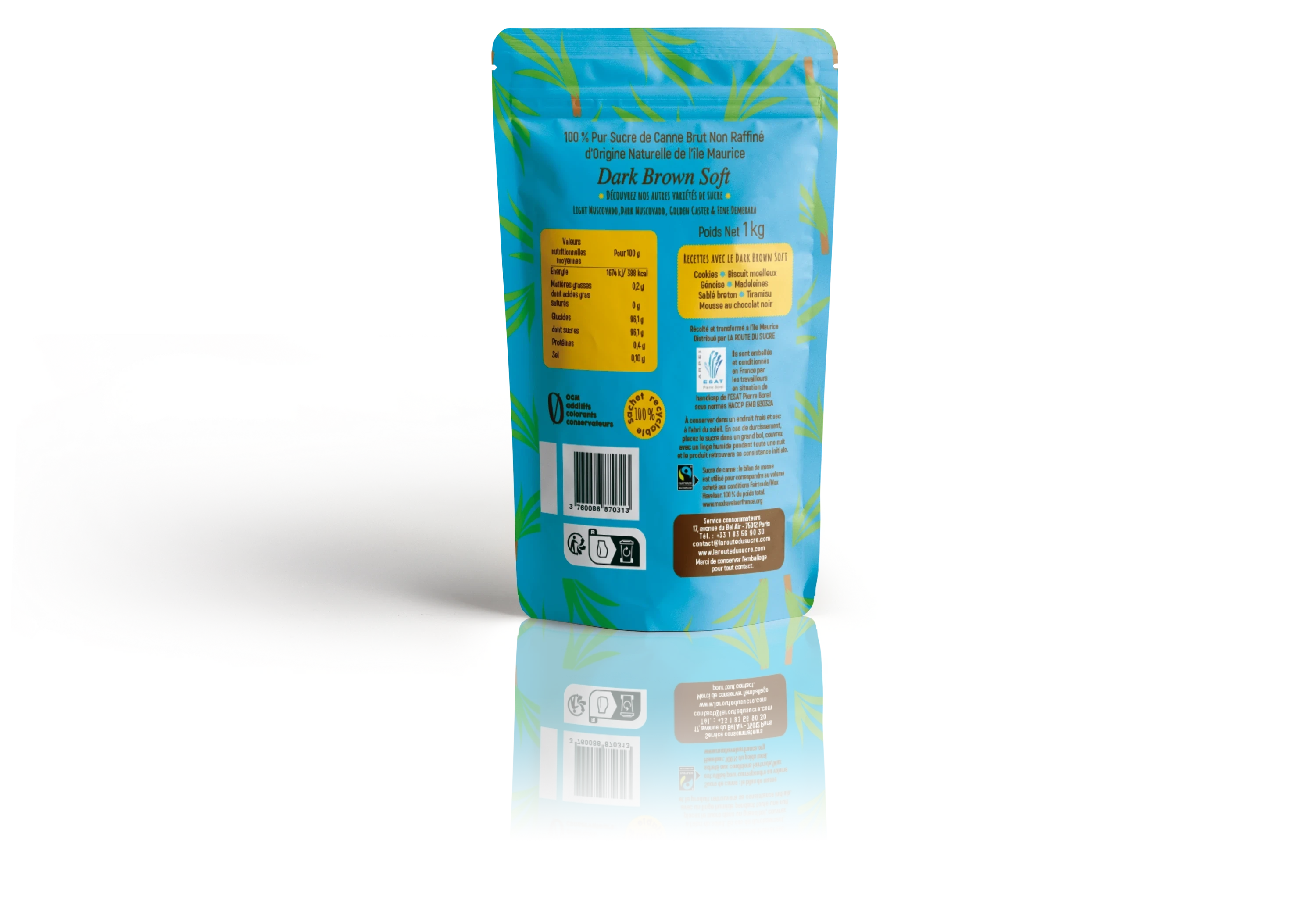 Dark Brown Soft - Paquet de 1kg