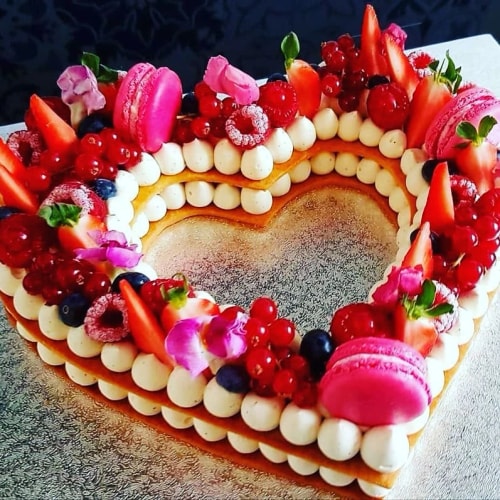 gâteau fruits
