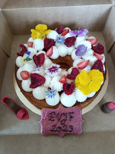 gâteau aux fruits