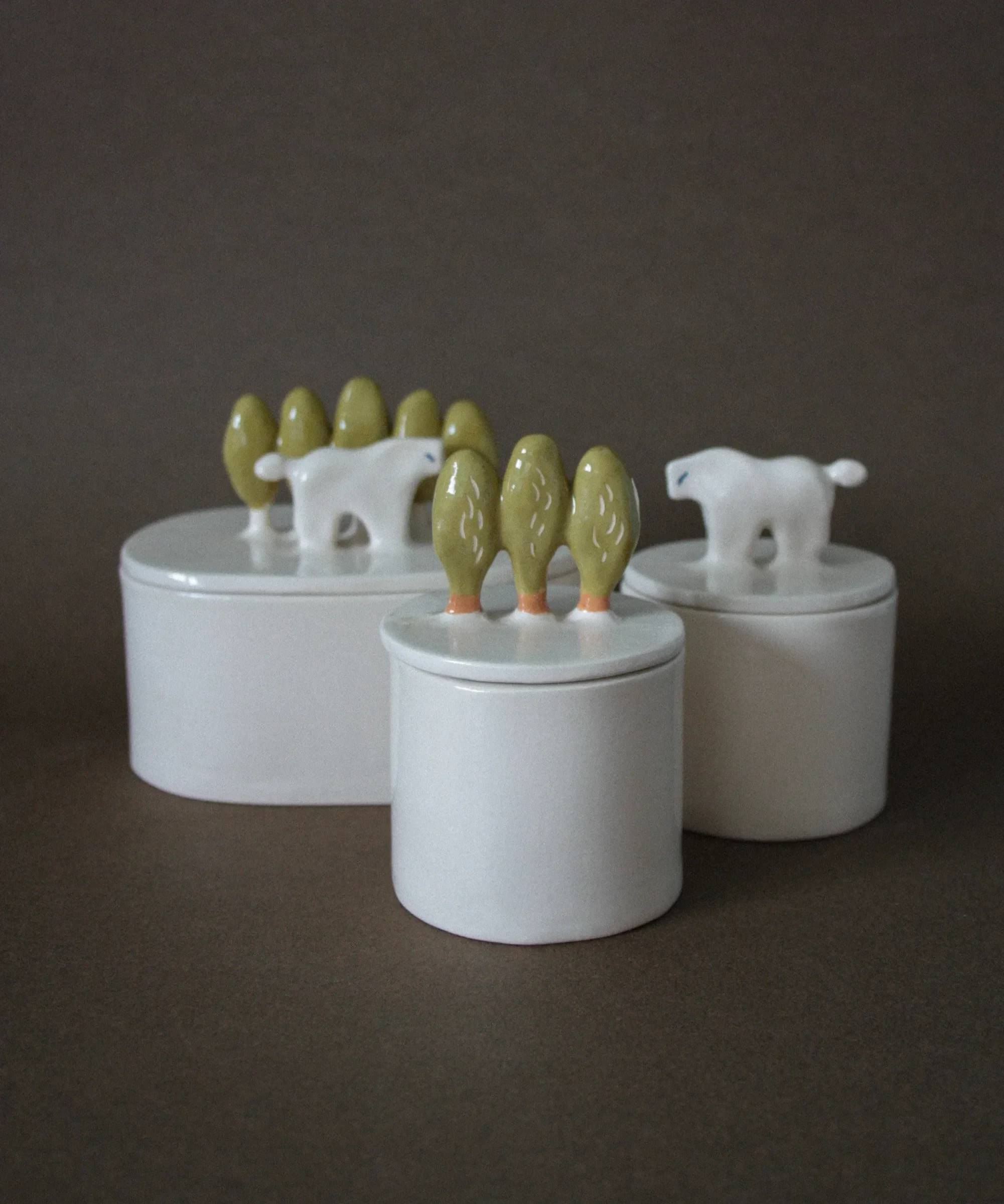 boite ovale * mini paysage