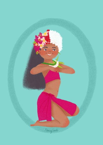 Illustration personnalisée - Danseuse/Danseur