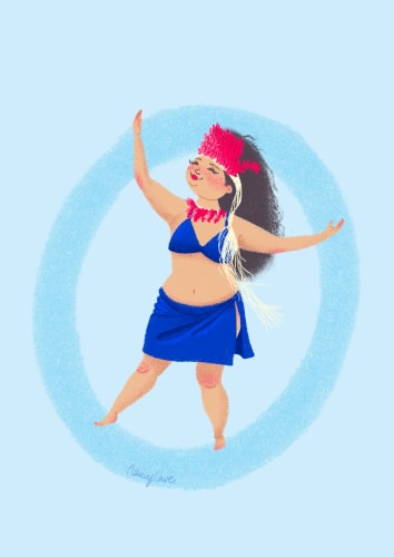 Illustration personnalisée - Danseuse/Danseur