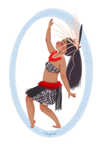 Illustration personnalisée - Danseuse/Danseur