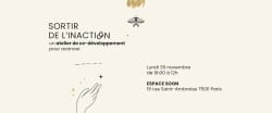 Affiche pour la 2e rencontre de la périnatalité sur le thème Le Lien, le 25 juin 2026 à 19h à l'espace Soon, Paris. On y voit deux mains qui se tiennent sur un fond beige.