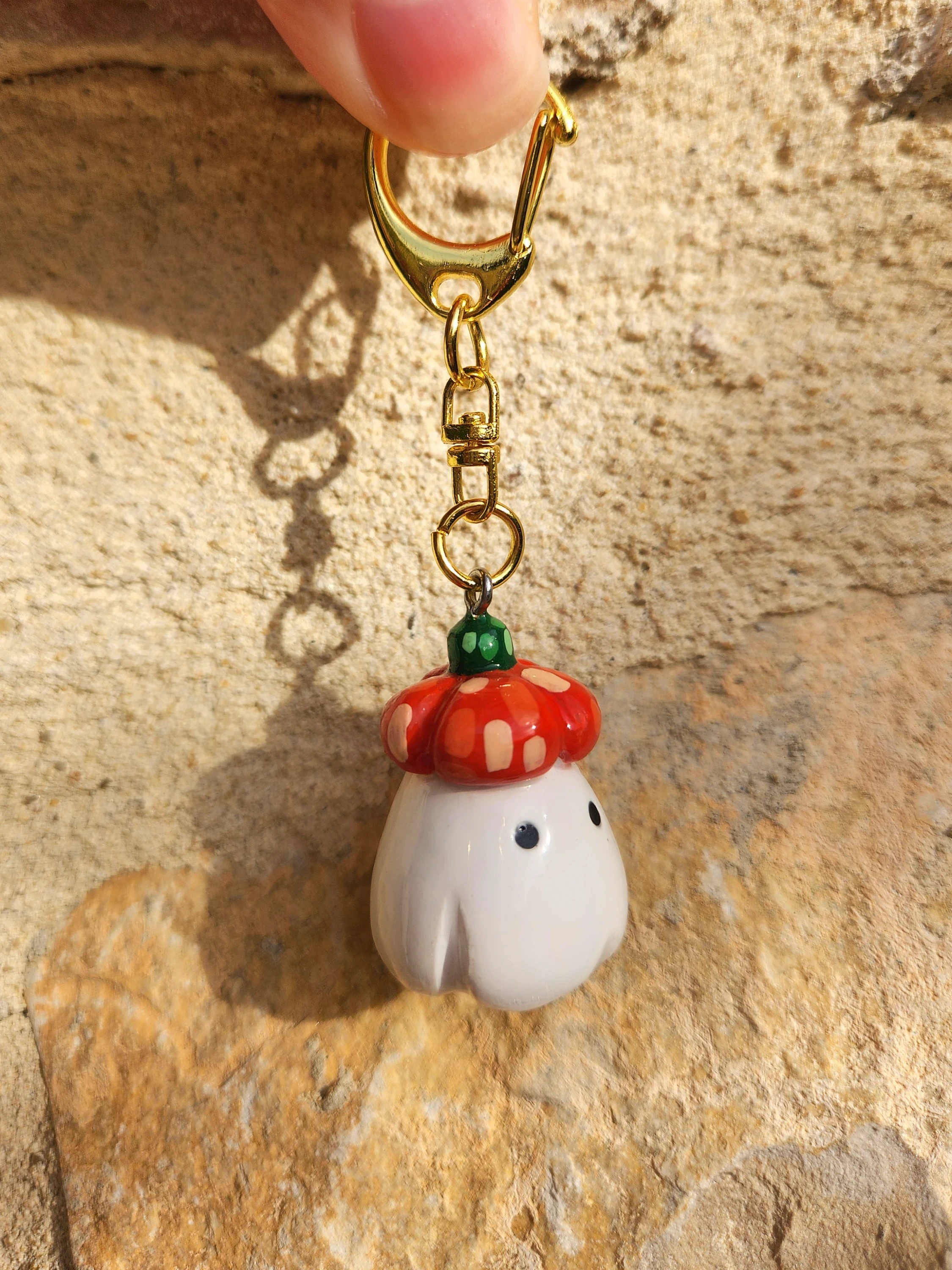 Porte-clés - Citrouille