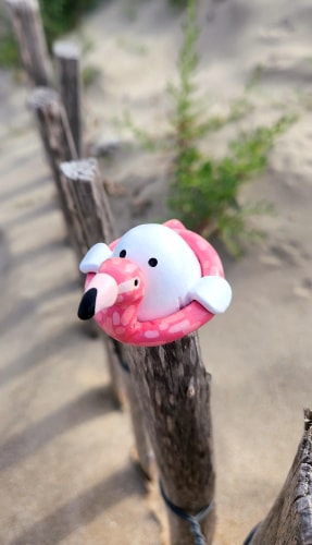 Ghost - Flamingo floatie