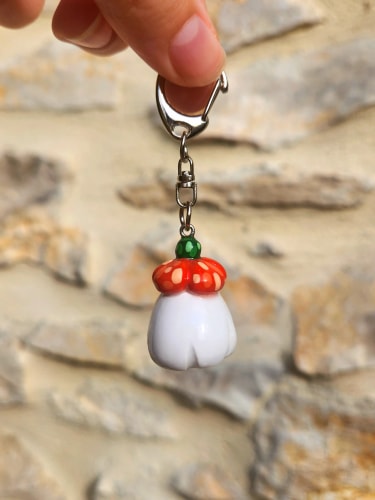 Porte-clés - Citrouille