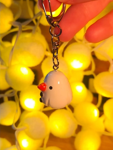 Porte-clés - Fantôme de neige