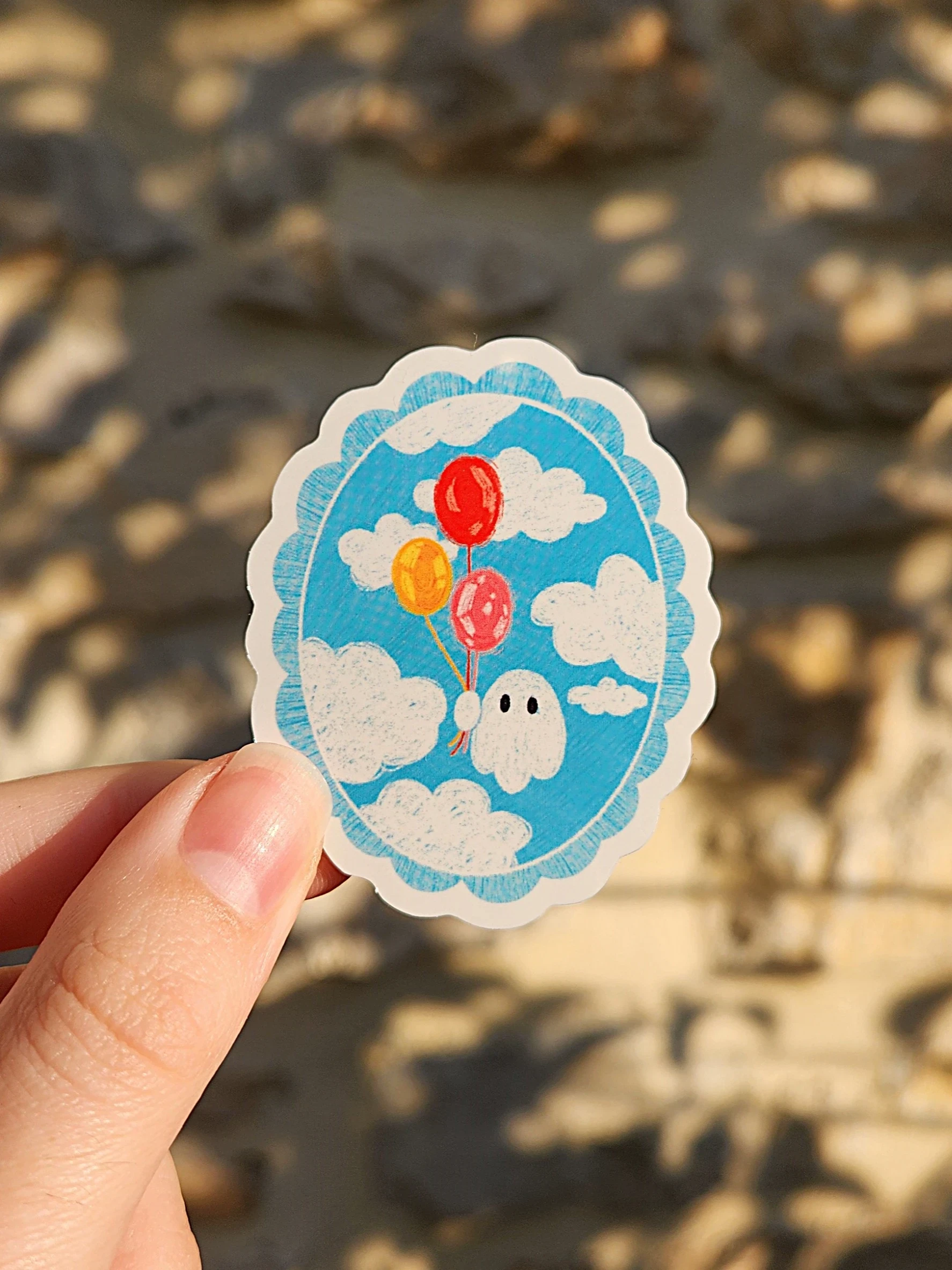 Stickers - Ballon et Nuage