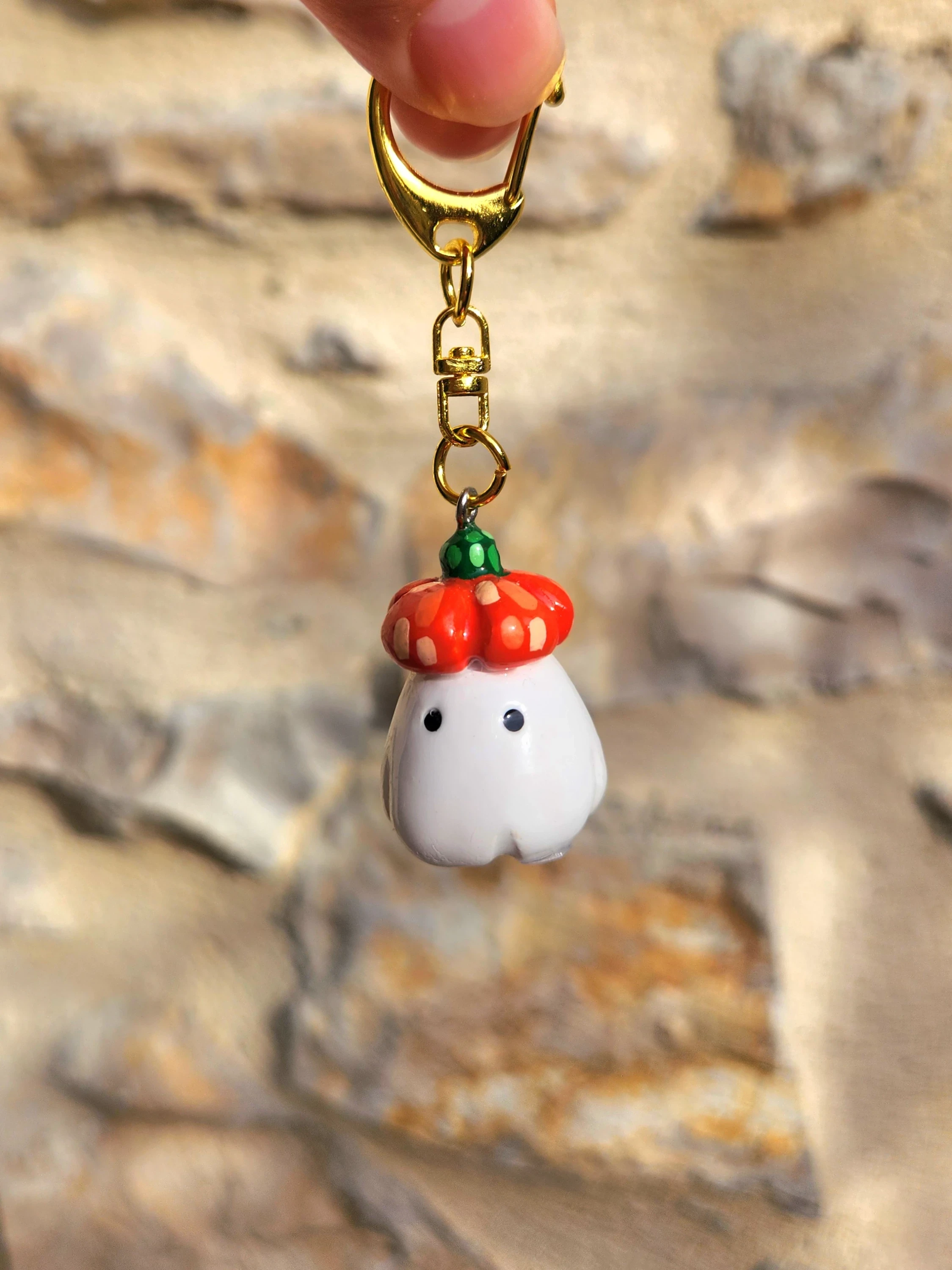 Porte-clés - Citrouille