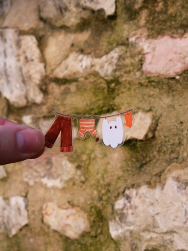 Stickers transparent - Linge