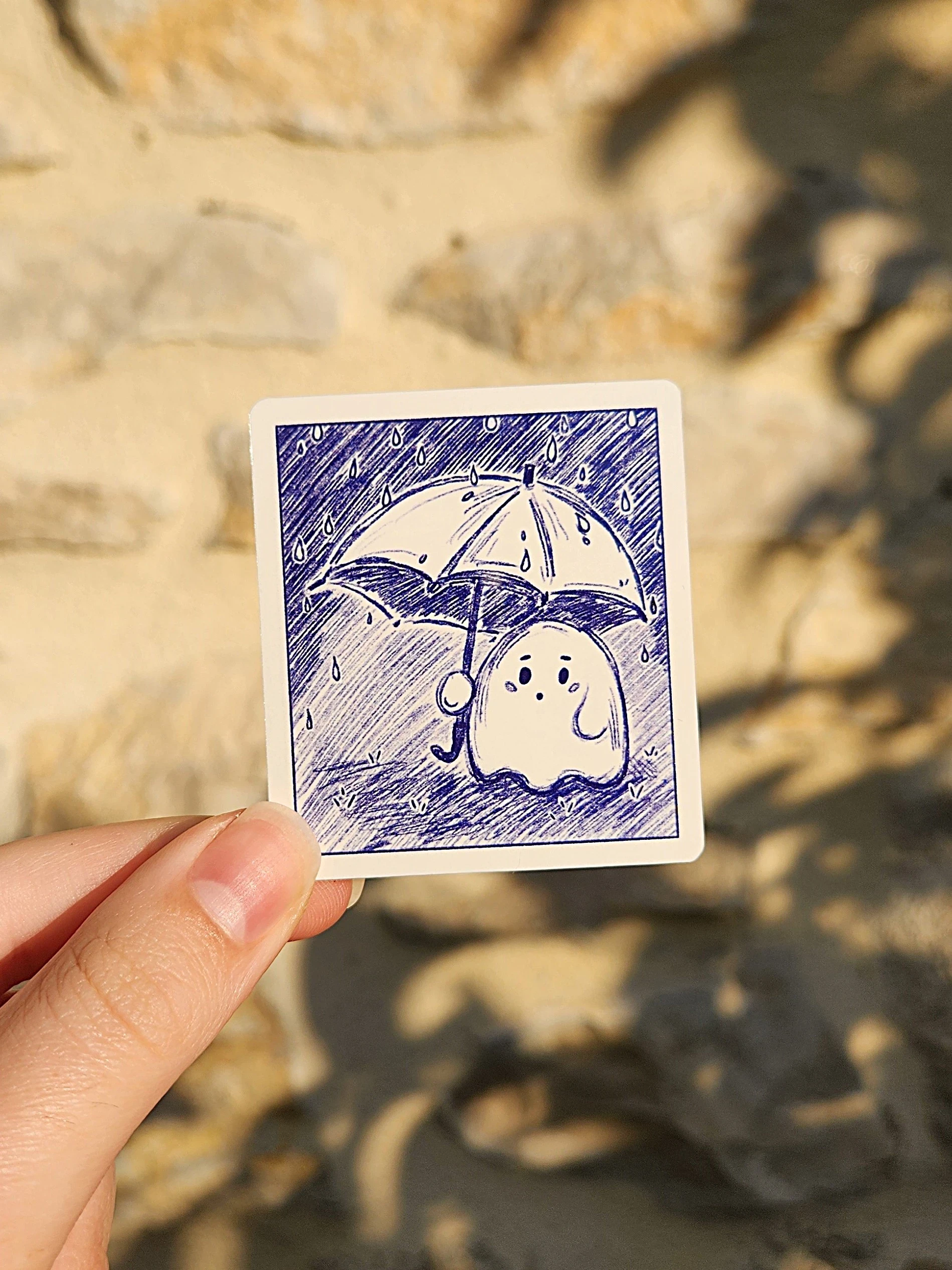 Stickers - Pluie