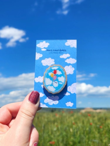Pin's/Magnet - Ballon et Nuage