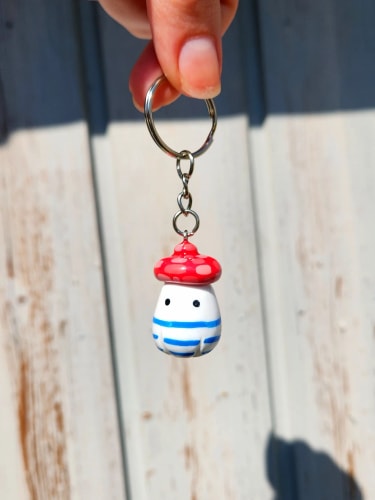 Porte-clés- Marinière