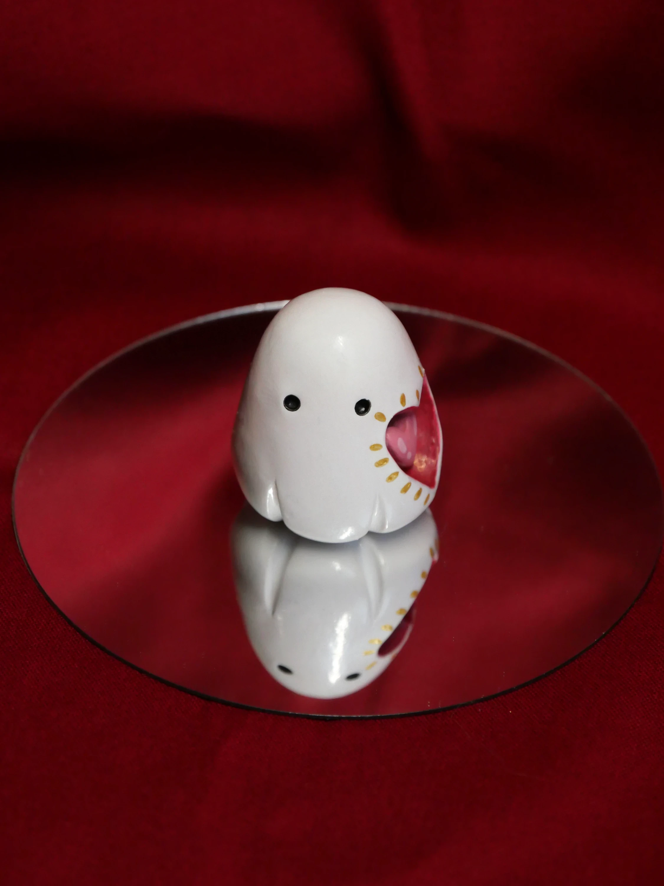 Fantôme - Coeur Incrusté Doré (édition limité)