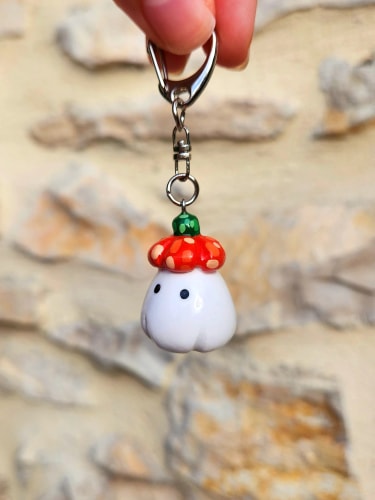 Porte-clés - Citrouille