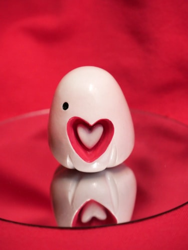 Fantôme - Coeur Incrusté Rose (édition limité)