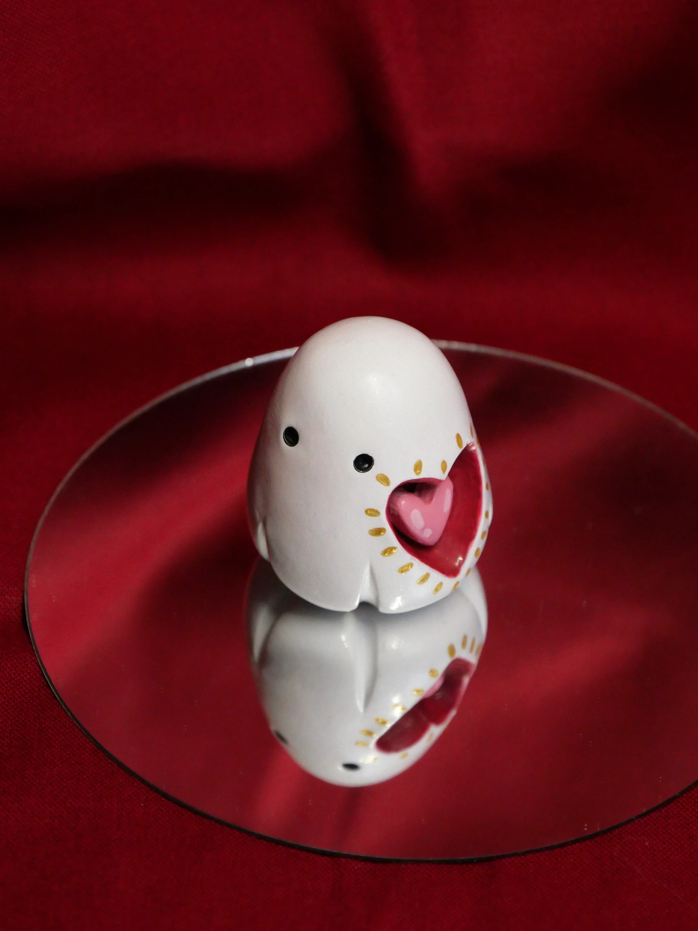 Fantôme - Coeur Incrusté Doré (édition limité)