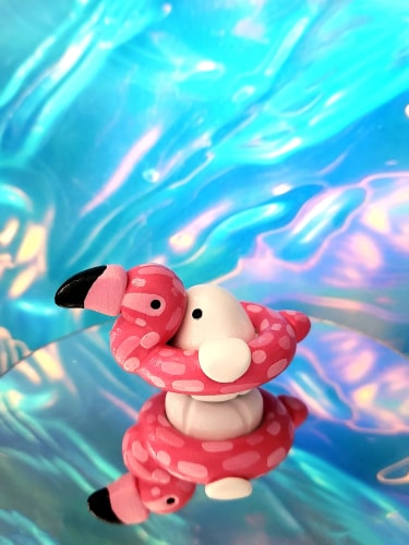 Ghost - Flamingo floatie