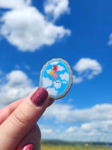Pin's/Magnet - Ballon et Nuage