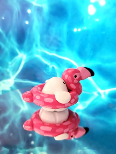 Ghost - Flamingo floatie