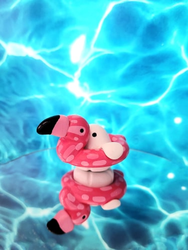 Ghost - Flamingo floatie