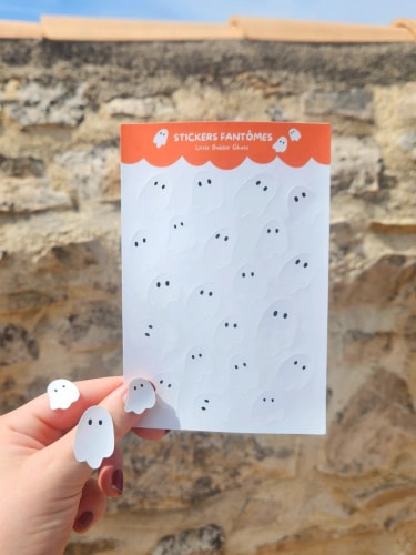 Planche stickers - Fantômes