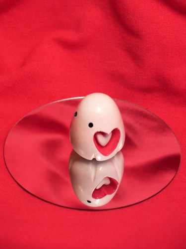 Fantôme - Coeur Incrusté Rose (édition limité)