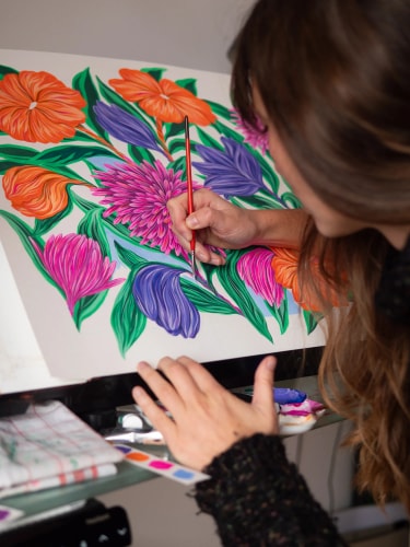 Pourquoi je peins des fleurs ?
