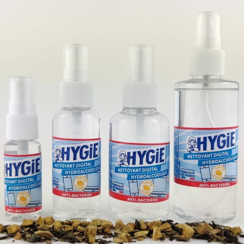 HYGIE nettoyant digital hydroalcoolique