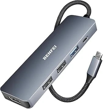 BENFEI Hub USB C 3 port usb type a 1 port usb c 1 port hdmi