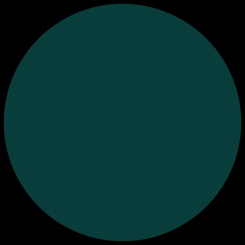 Demi-cercle vert