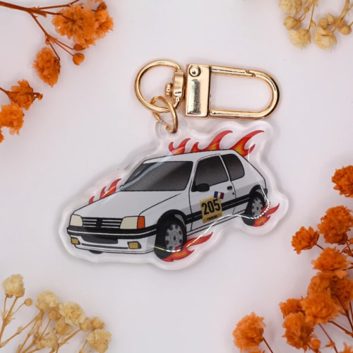 Porte-clés - Voiture 205