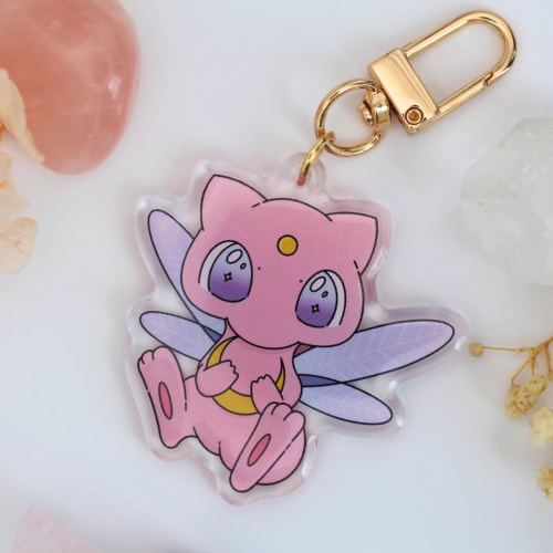 Porte-clés - Mew Papillon