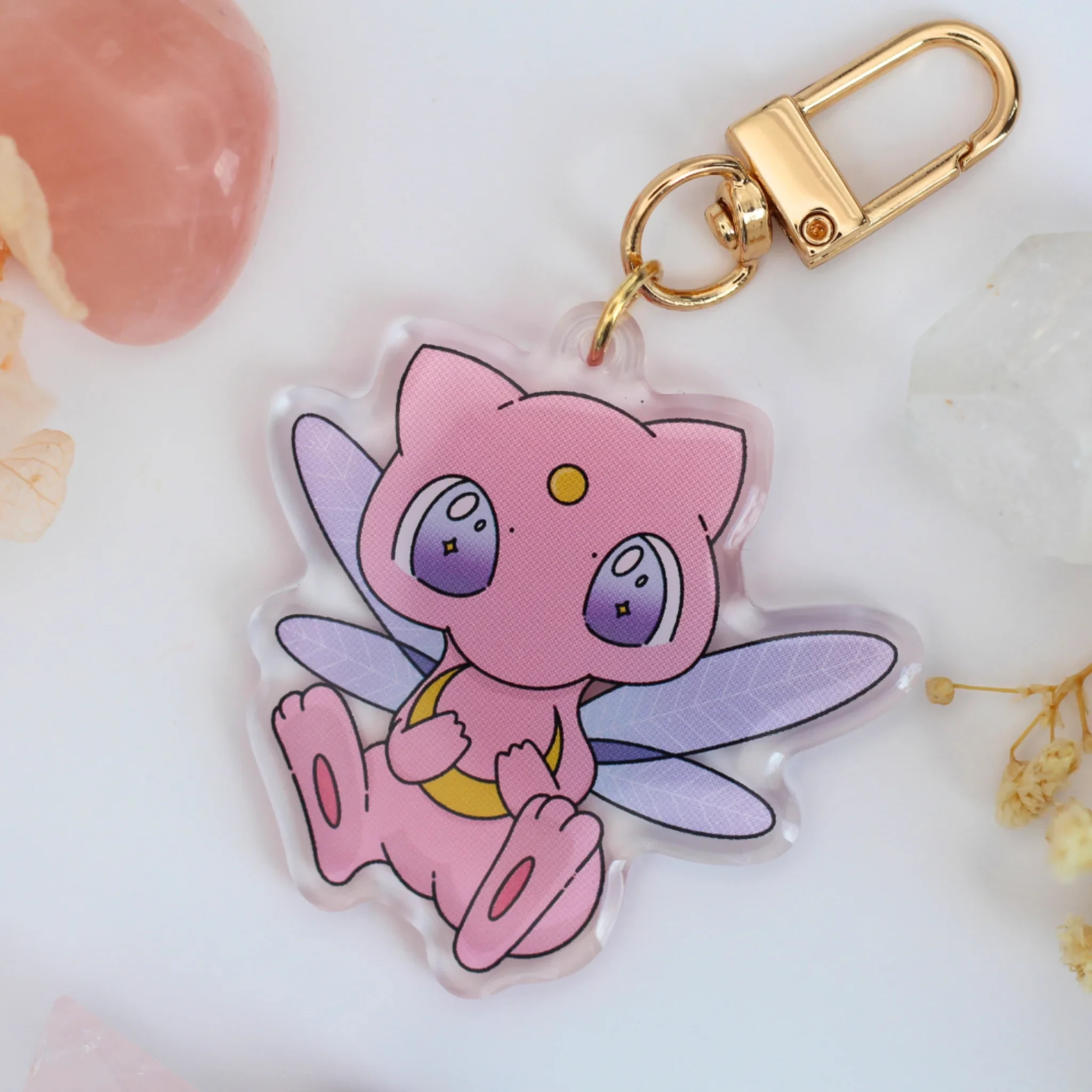 Porte-clés - Mew Papillon