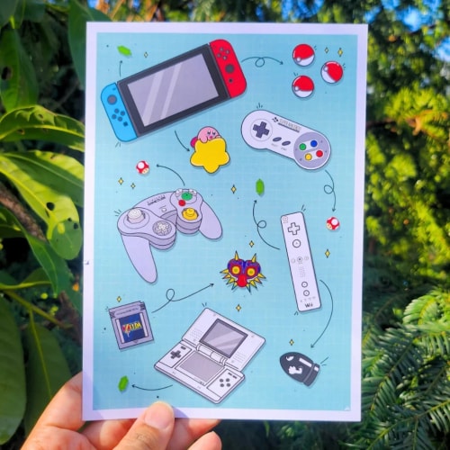 Affiche - Nintendo Geek