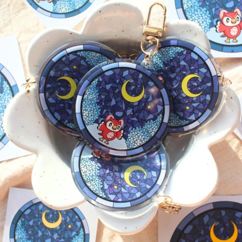 Porte-clés - Céleste