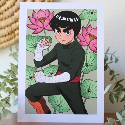 Affiche - Rock Lee