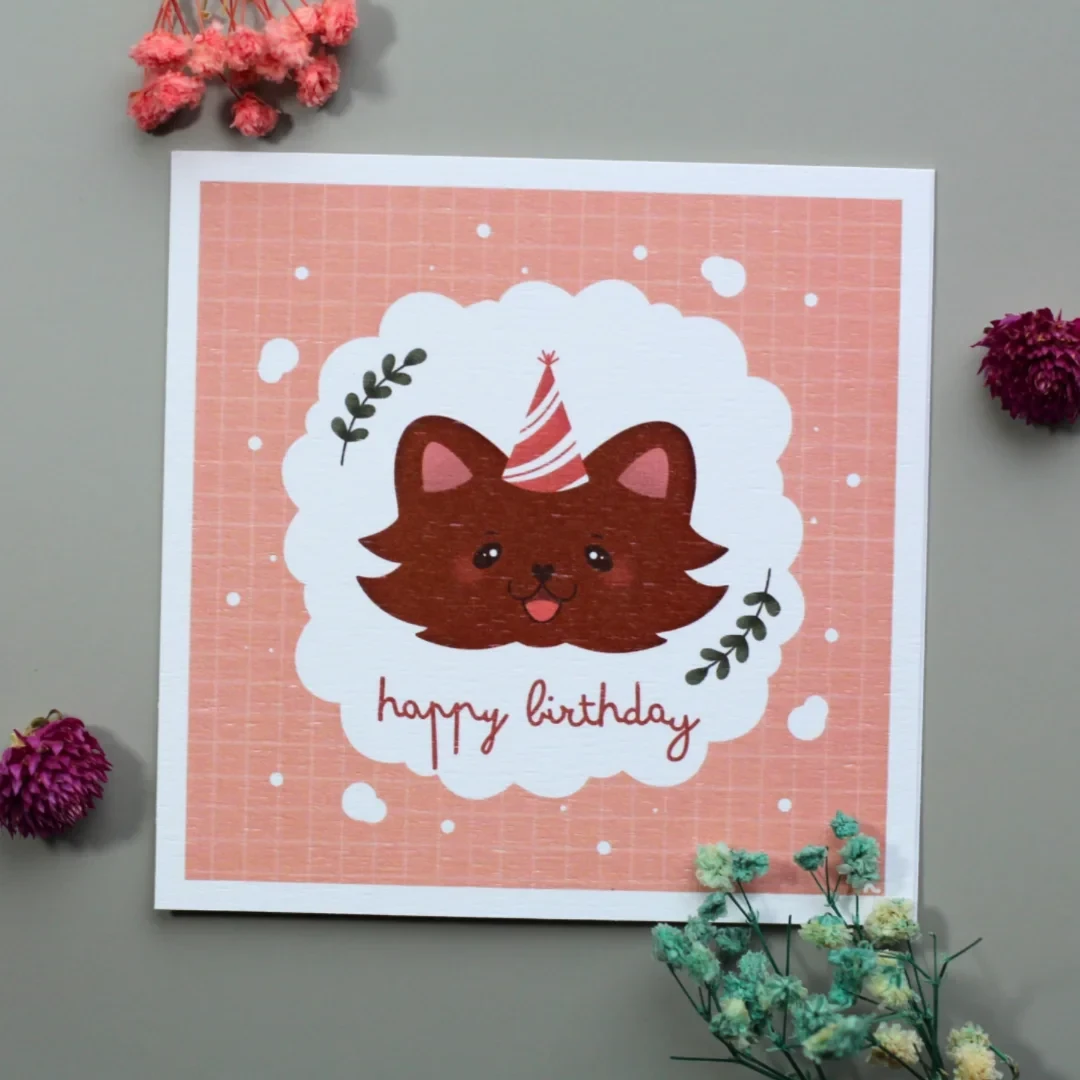 Carte Anniversaire - Ourson