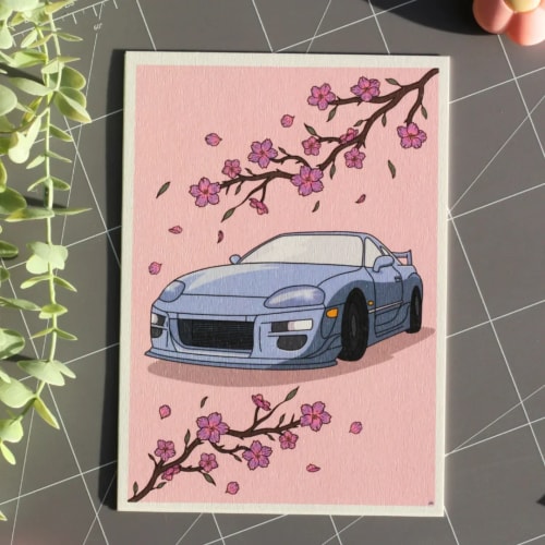Affiche - Voiture Supra
