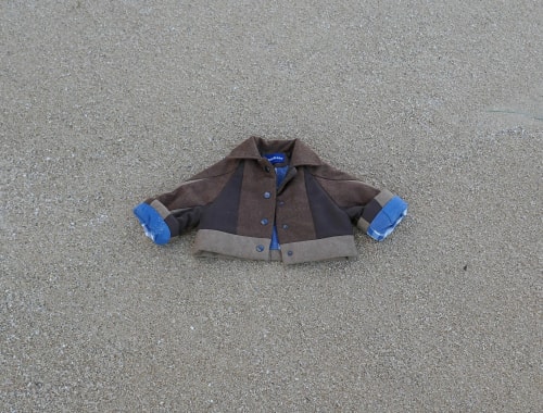 Aulne Baby Jacket - hazelnut - 6 to 12 months