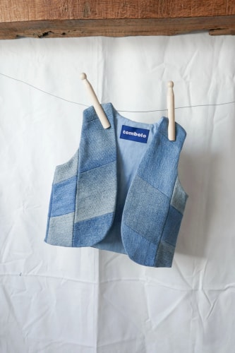 Veste Linon - grands patchs