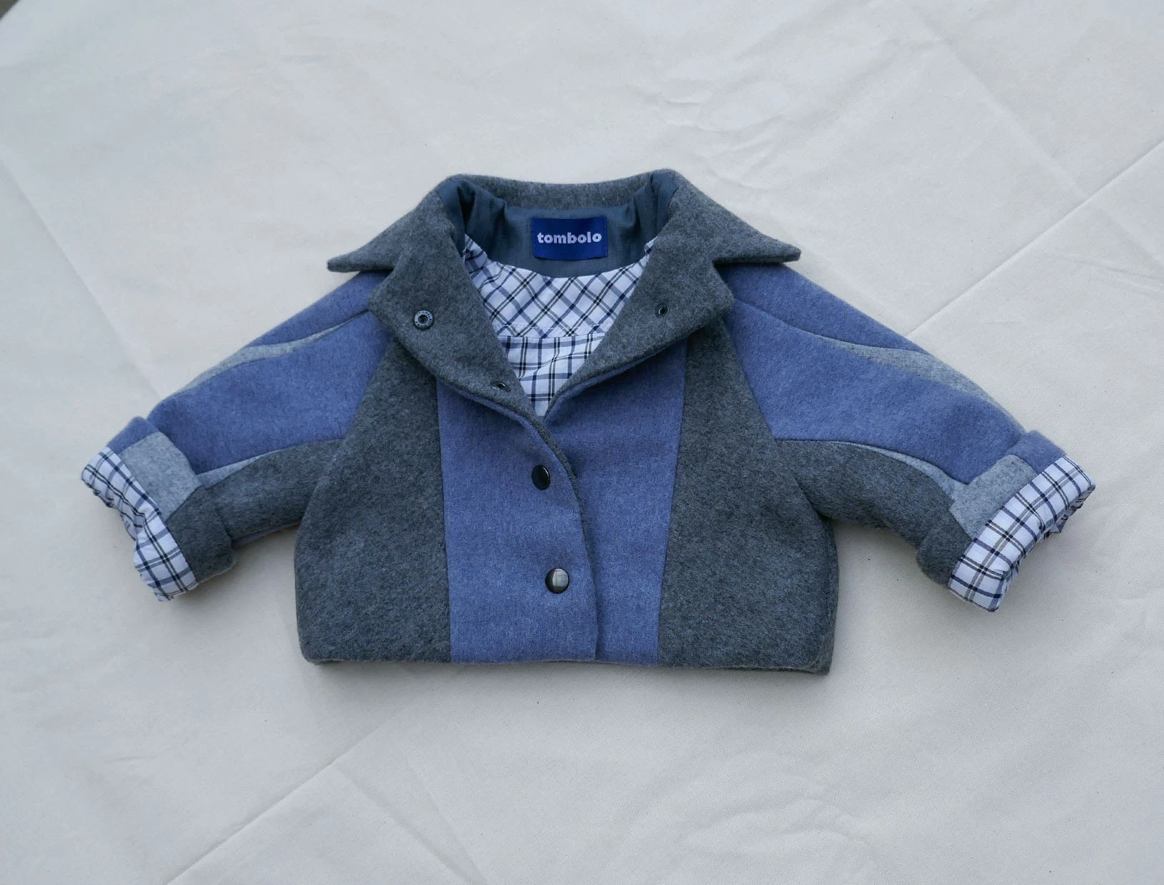 Veste bébé Aulne - vagues - 6 à 12 mois