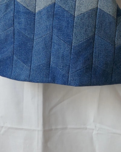 Veste Linon - petits patchs