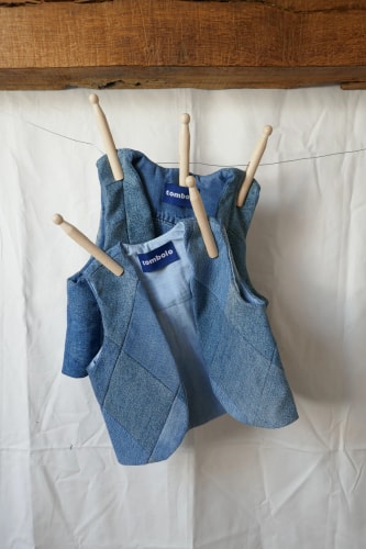 Veste Linon - grands patchs