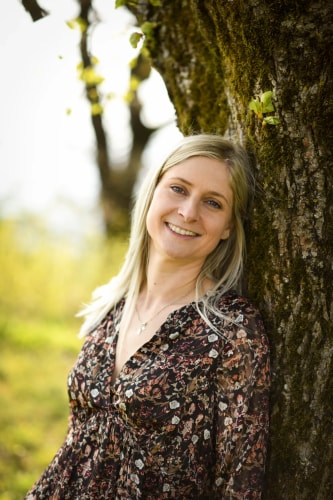 Portrait photo de Fanny, co-fondatrice d'Amaho